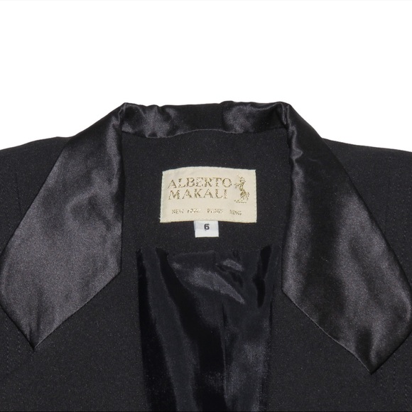 Vintage Alberto Makali Gold Hardware Bolero & Vest 2-Piece Set - Picture 14 of 15